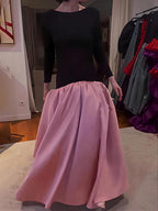 Elegant Backless Patchwork Party Maxi Dress