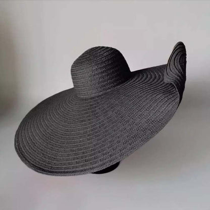 Seaside Beach Sun Hat Oversized Straw Hat