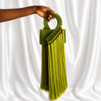 Fringe Crystal Handbag