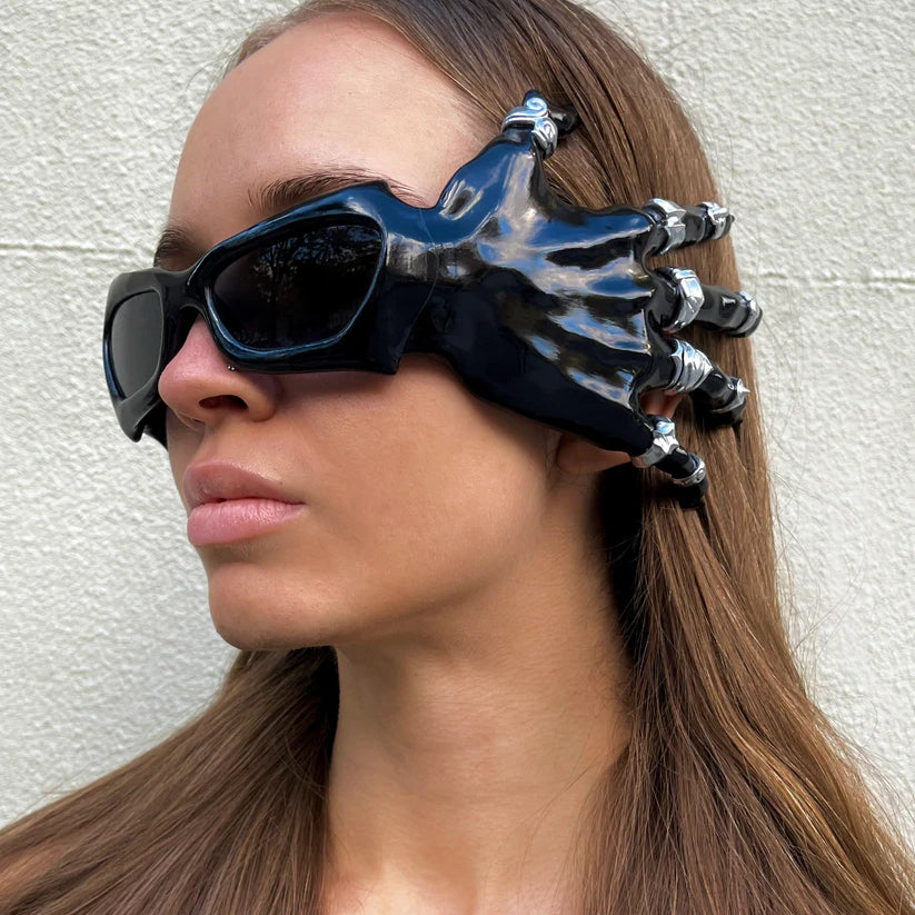 Red Hand Sunglasses