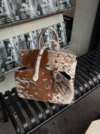 The Cowhide Leather Bag