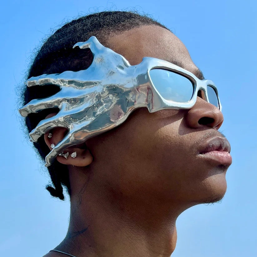 Red Hand Sunglasses