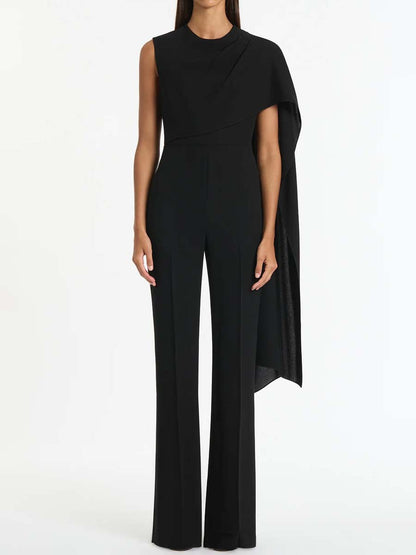 Asymmetric One Shoulder 2-piece Set
