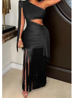 Tassel Waist Dress