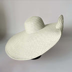 Seaside Beach Sun Hat Oversized Straw Hat