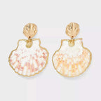 Fashion Beach Shell Starfish Sea Shell Necklace Earrings