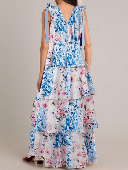 Summer Floral Maxi Dress
