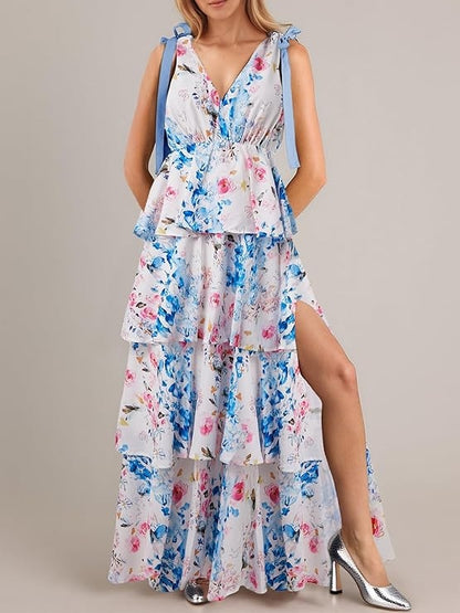 Summer Floral Maxi Dress