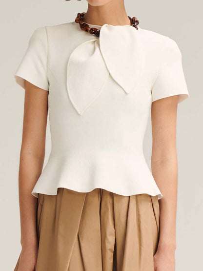Keyhole Cut Out Two Pieces Dress