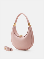 Solid Color Multiple Back Method Crescent Bag